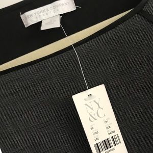 NWT Size 6 New York & Co Gray sleeveless Dress